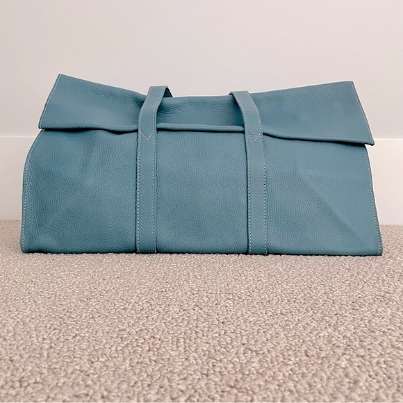 SOLD - VIRONE Italian Leather Bag - Picture 2 of 16